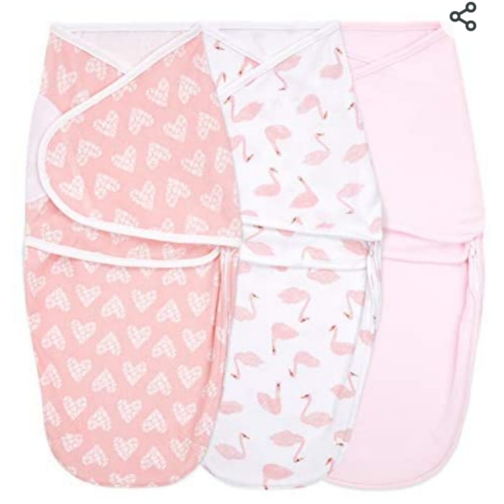 Aden + Anais cotton swaddle set